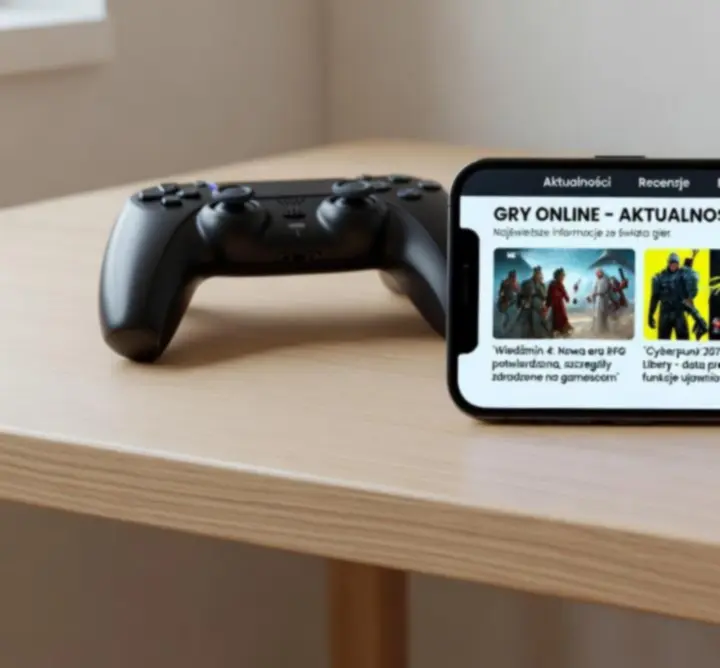 Widok listy najnowszych wpisów blogowych na smartfonie