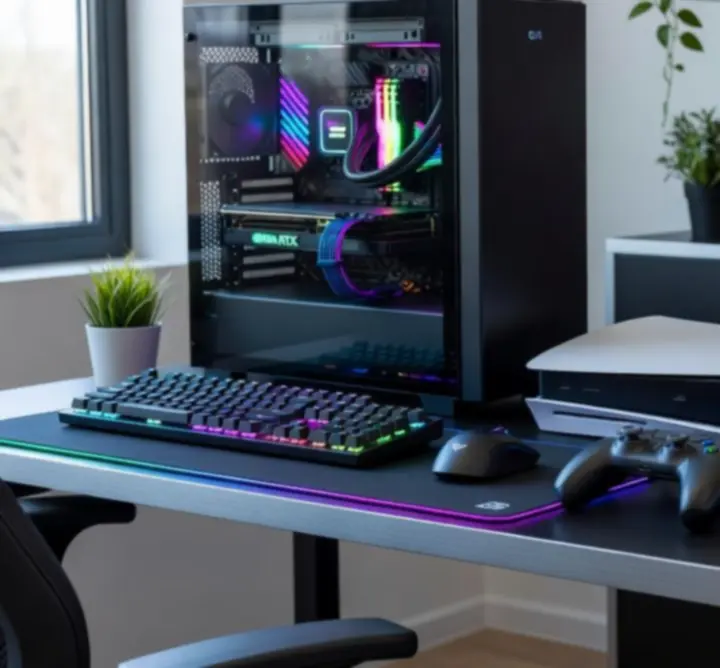 Porównanie różnych platform do grania przy biurku