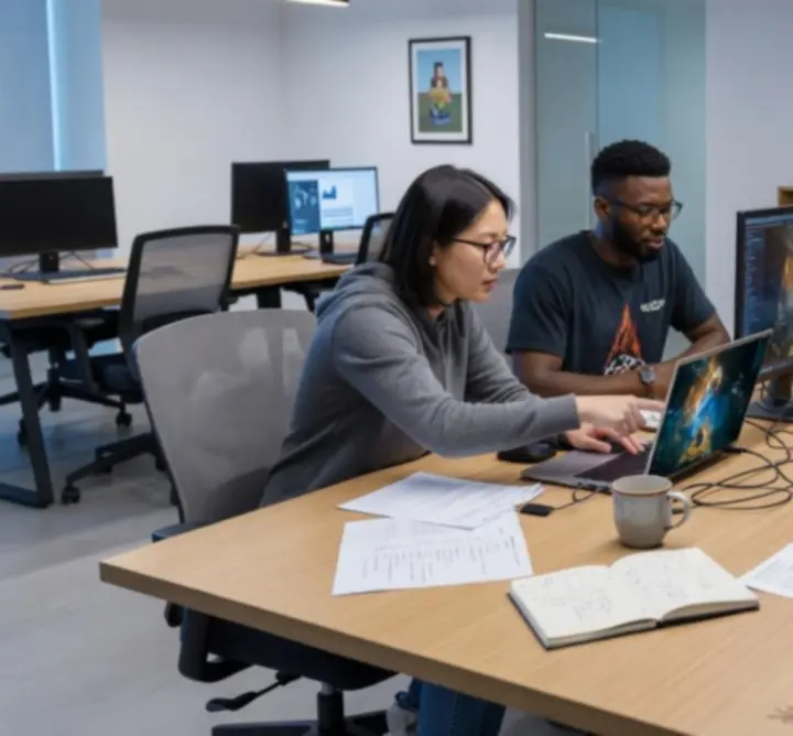 Schemat pracy redakcji Game News World nad artykułami