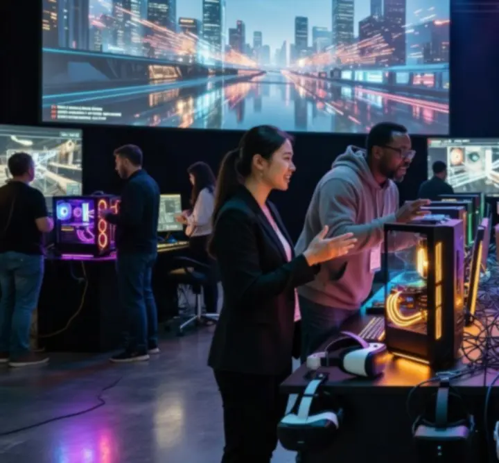 Dyskusja o nowoczesnych technologiach gamingowych