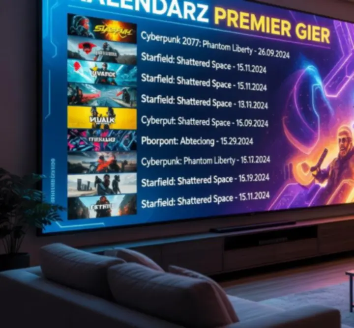 Kolaż zwiastunów nadchodzących gier